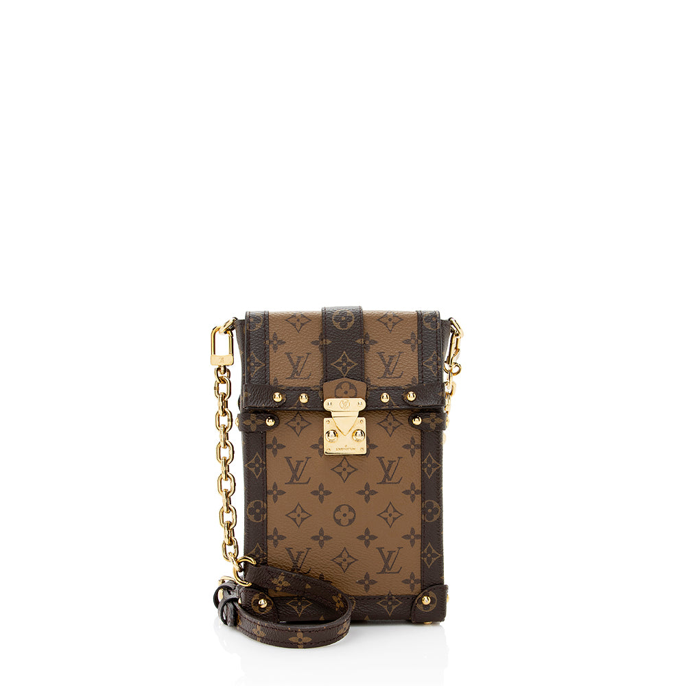 BRAND NEW LOUIS VUITTON TRUNK CLUTCH REVERSE MONOGRAM SOLD OUT