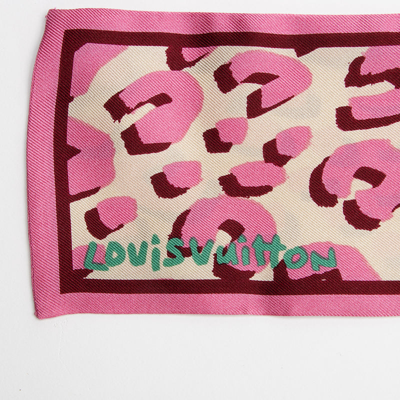Strawberry Leopard: Louis Vuitton Shawl Monogram