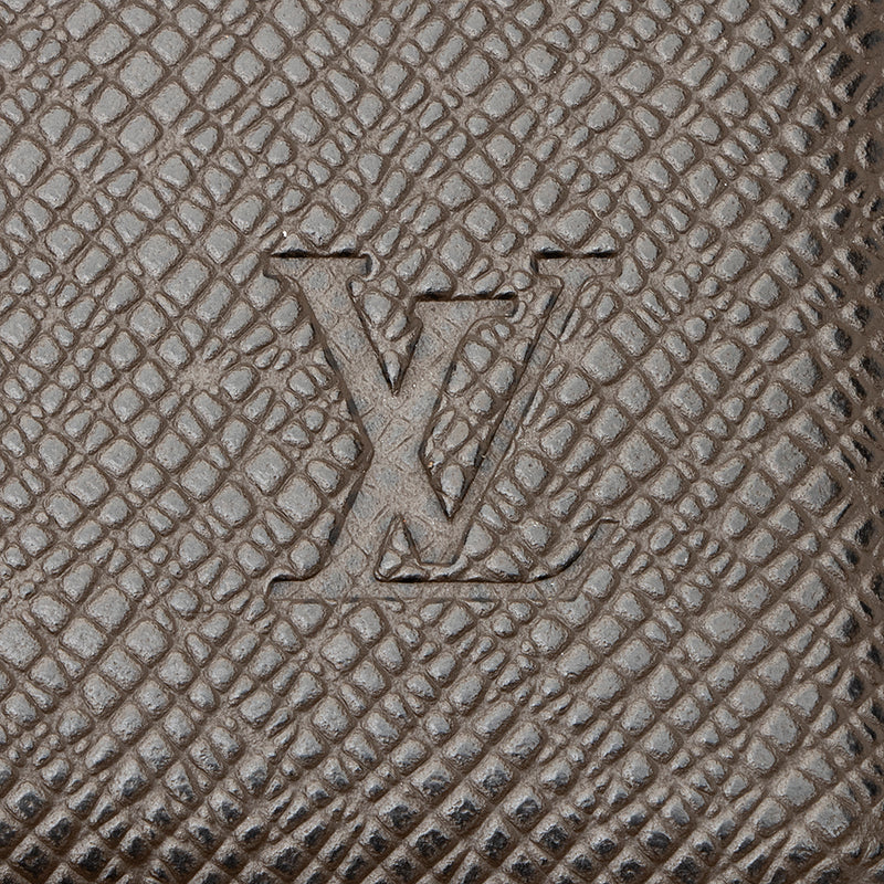 Louis Vuitton Pocket Organizer Card Holder Wallet - Taiga Glacier
