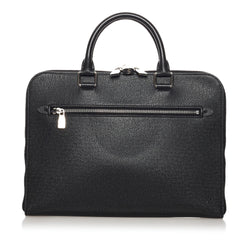 Louis Vuitton, Bags, Louis Vuitton Leather Briefcase Black Messenger  Shoulder Laptop Bag Auth Mens Lv