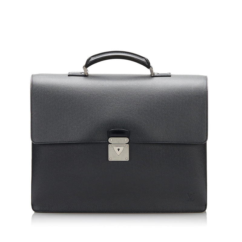 Louis Vuitton Vintage - Taiga Robusto 1 Briefcase - Black - Taiga Leather  Business Bag - Luxury High Quality - Avvenice