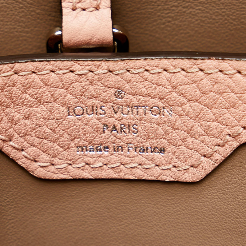 Louis Vuitton Taurillon Capucines PM (SHG-26073) – LuxeDH