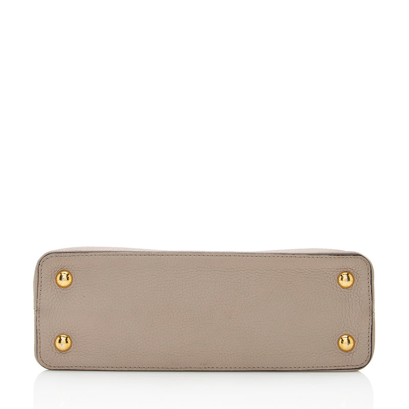 Louis Vuitton 2022 Python-Trimmed Taurillon Capucines PM - Pink Handle  Bags, Handbags - LOU777151