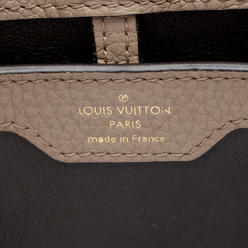 Capucines python handbag Louis Vuitton Gold in Python - 36892308