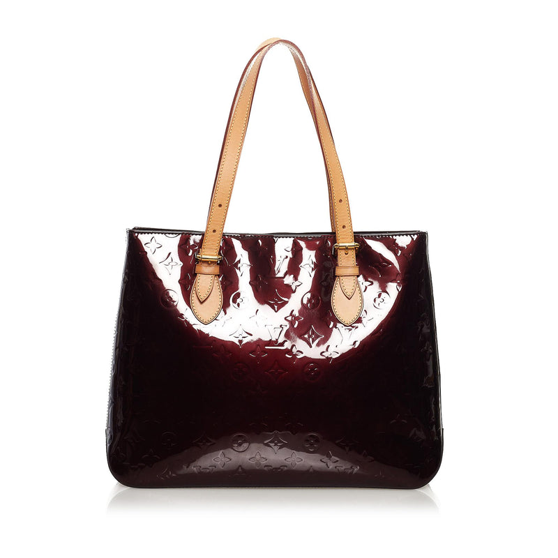 Louis Vuitton, Bags, Louis Vuitton Monogram Vernis Brentwood Tote Bag