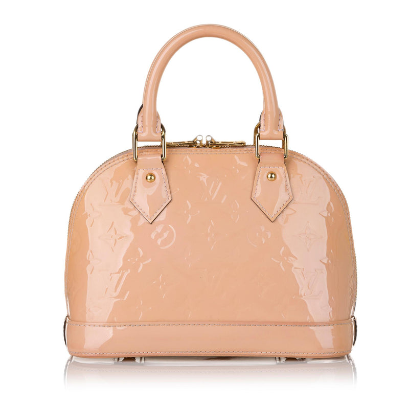 Louis Vuitton Alma PM, Pink Vernis Patent Leather, Preowned in