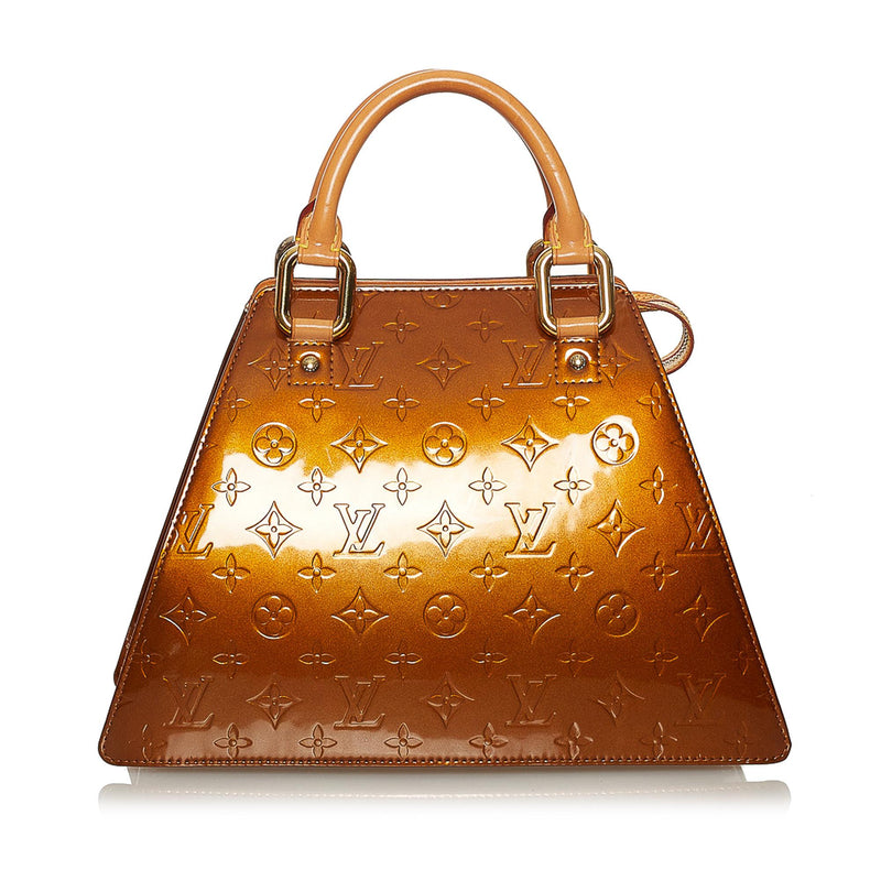 Louis Vuitton, Bags, Louis Vuitton Mini Forsyth Bronze Vernis Leather