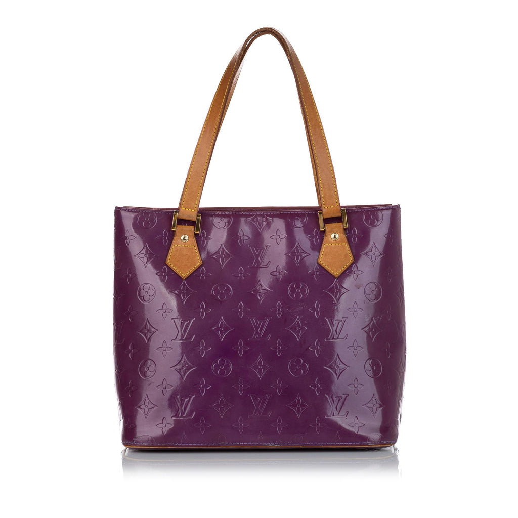 Louis Vuitton Purple Monogram Vernis Houston Bag Louis Vuitton