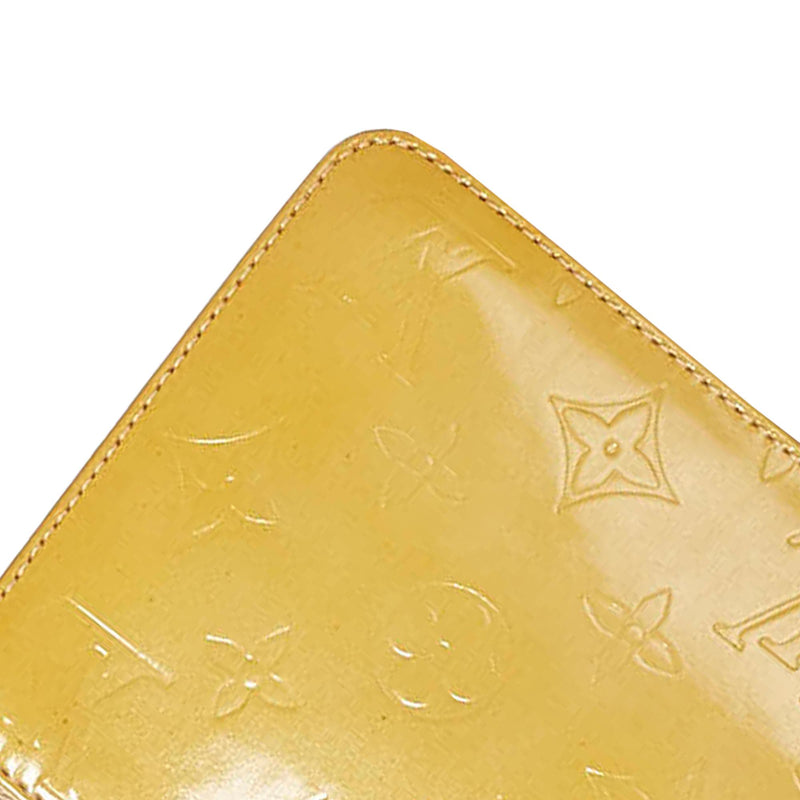 Louis Vuitton Citrine Monogram Vernis Keepall 45 Gold Hardware