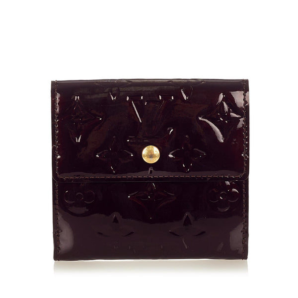 Louis Vuitton Elise Small Leather Vernis Wallet LV-0924P-0001