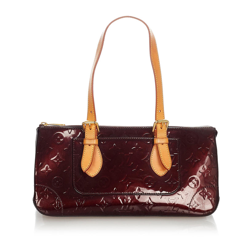 Louis Vuitton, Bags, Authentic Louis Vuitton Rosewood Monogram Vernis  Leather Amarante