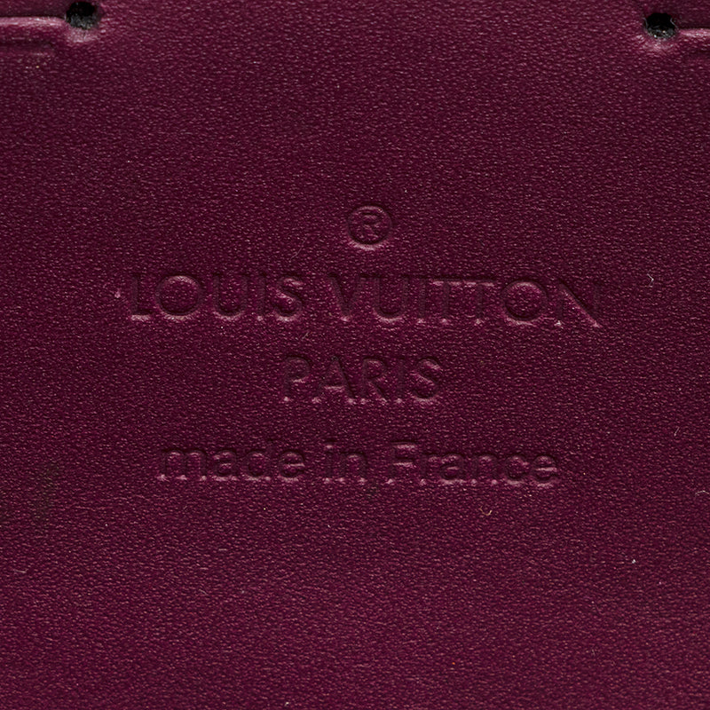 Louis Vuitton Pattern Print, Purple Monogram Vernis Sunset Boulevard