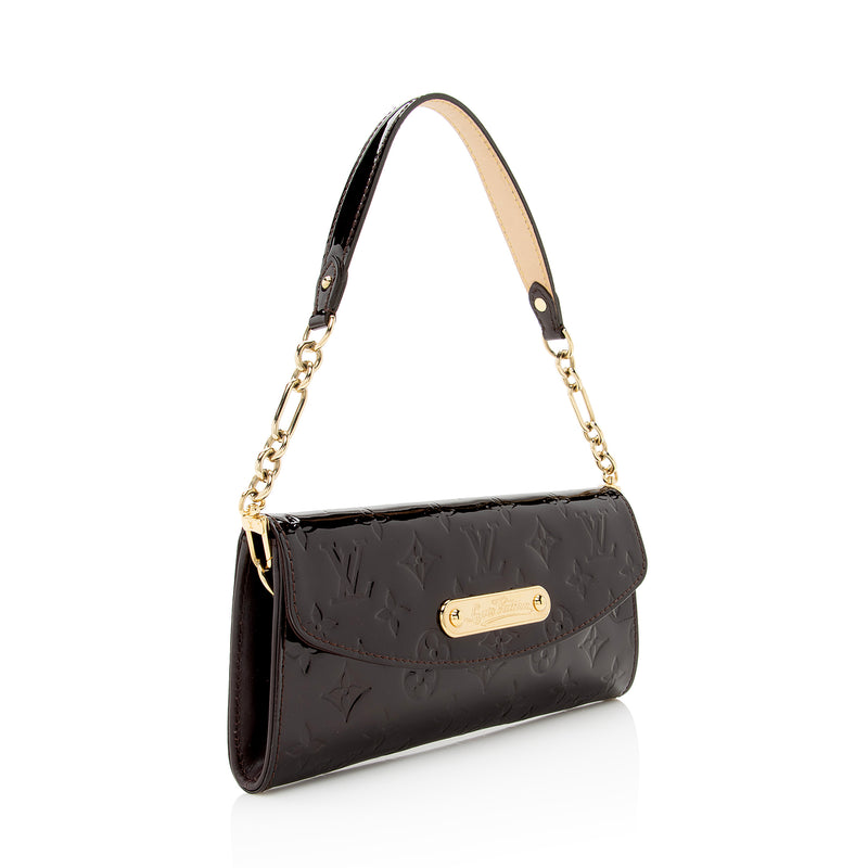 Louis Vuitton Sunset Boulevard Monogram Vernis Patent Leather Shoulder Bag  on SALE