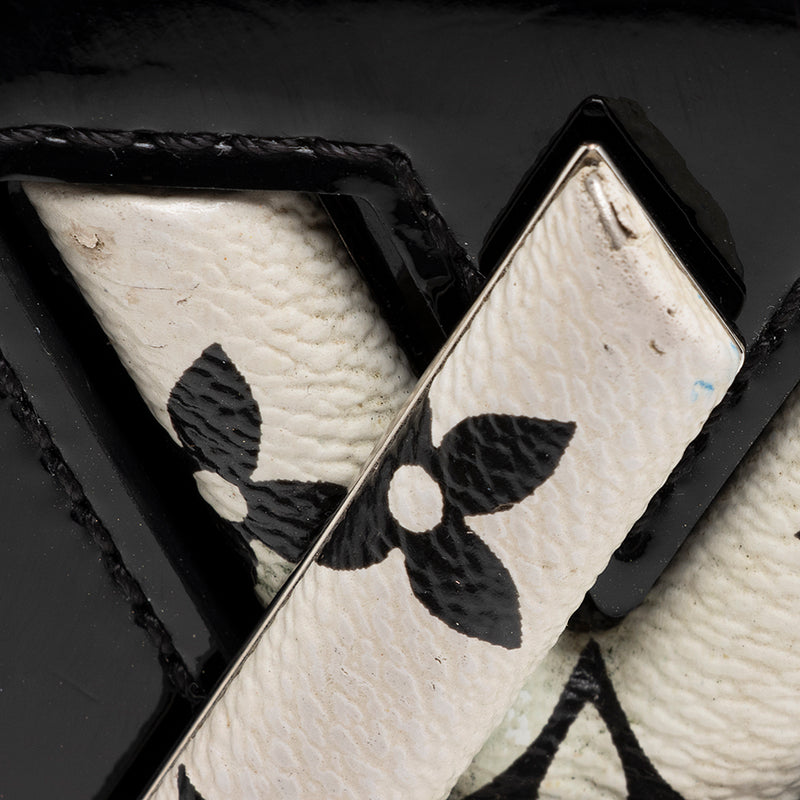Louis Vuitton Black Vernis Patent Leather Twist PM Shoulder Bag