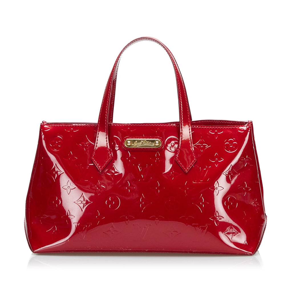 Louis Vuitton Monogram Vernis Wilshire PM (SHG-k4Mpiz)