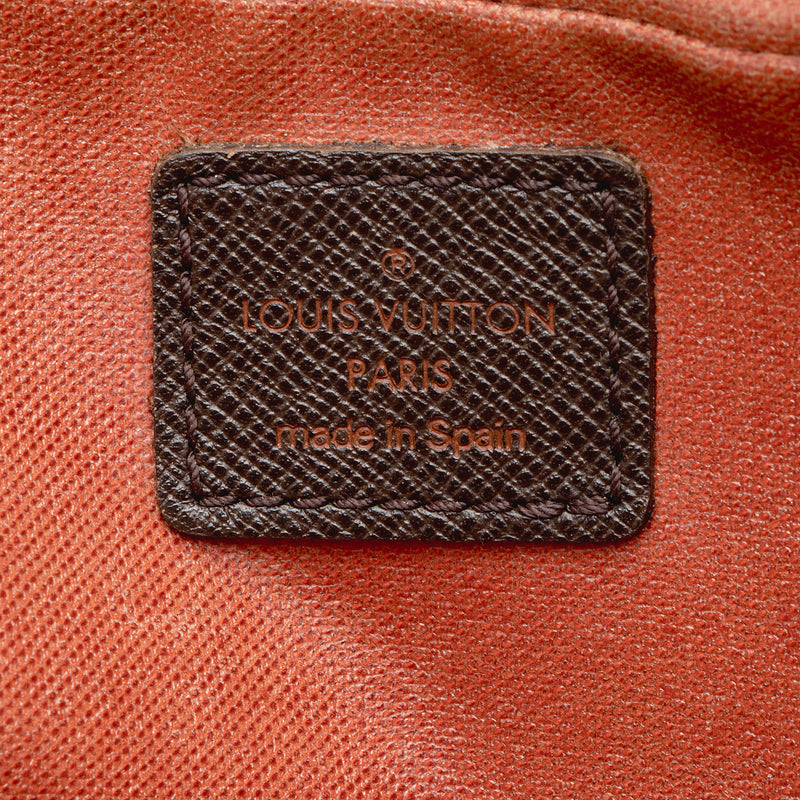 Shop for Louis Vuitton Damier Ebene Canvas Leather Trousse