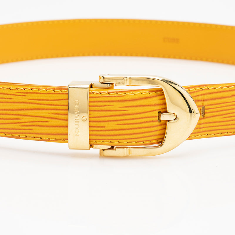 Louis Vuitton, Accessories, Louis Vuitton Luggage Tag Belt Set E34