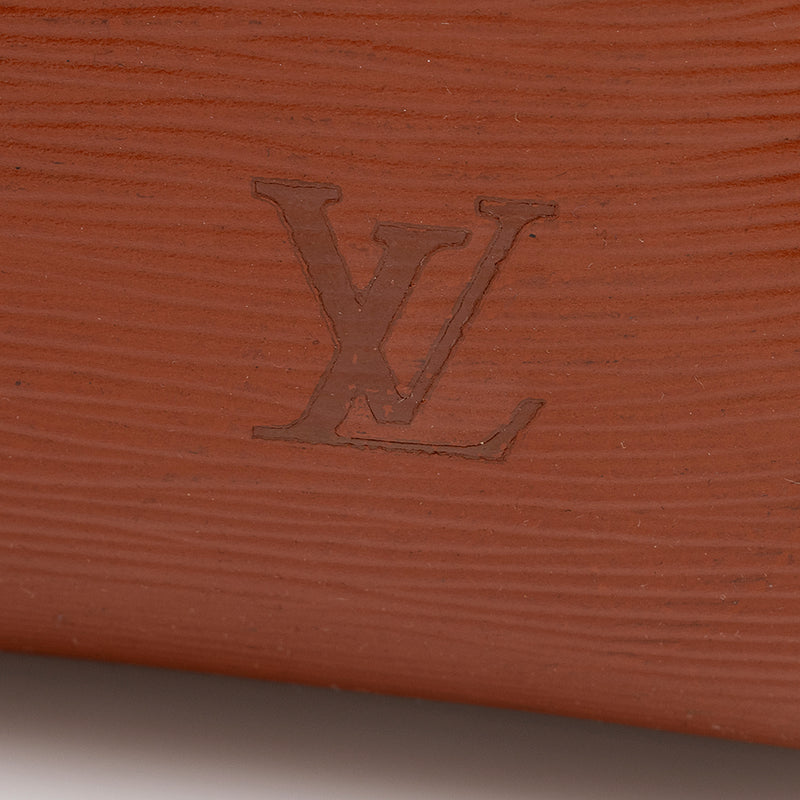 Louis Vuitton Vintage Louis Vuitton Duplex Black Epi Leather Shoulder
