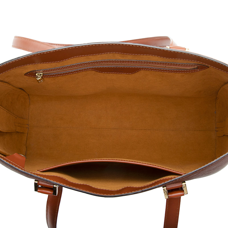 Louis Vuitton Orange Epi Leather Cluny Bag in 2023