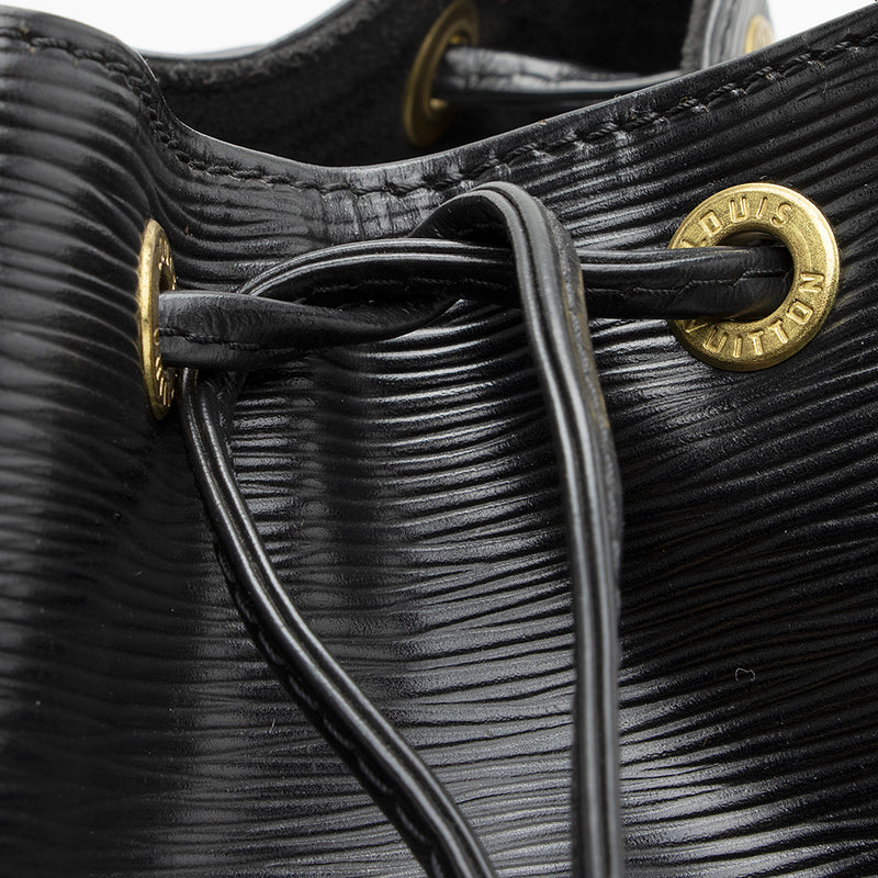 Louis Vuitton Vintage Louis Vuitton Noe Large Black Epi Leather