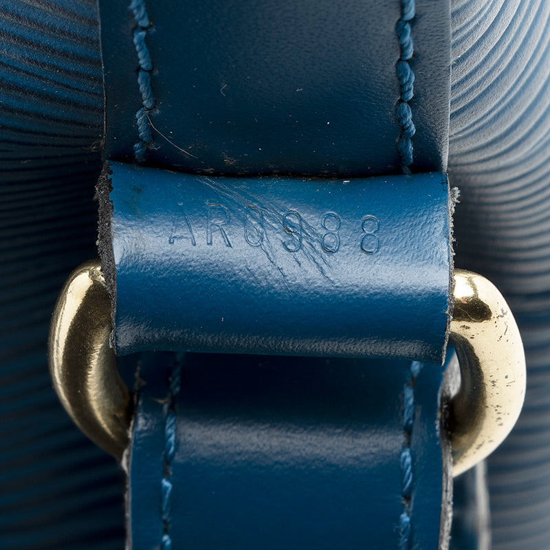 Louis Vuitton Shoulder Soufflot Epi without Accessory Toledo Blue