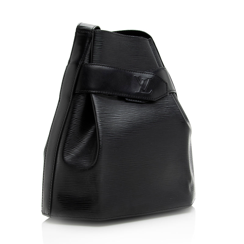 Louis Vuitton Louis Vuitton Bucket PM Black Epi Leather Shoulder
