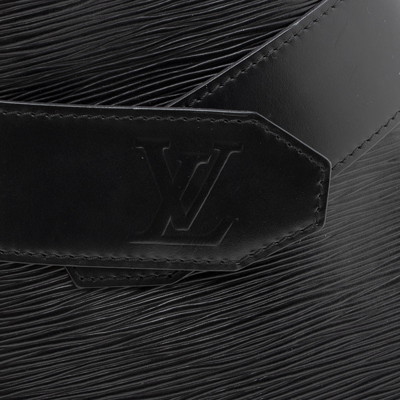 Louis Vuitton Vintage Louis Vuitton Sac D'epaule PM Black Epi Leather