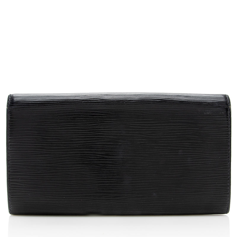 Louis Vuitton Black EPI Leather Wallet