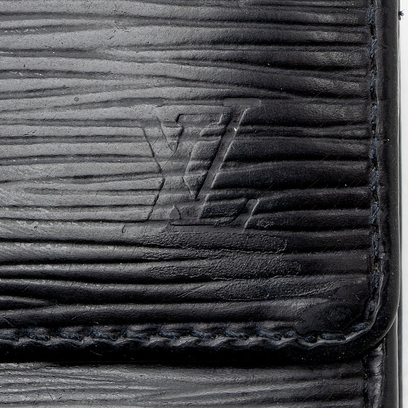 Louis Vuitton Vintage Black Epi Leather Key Pouch