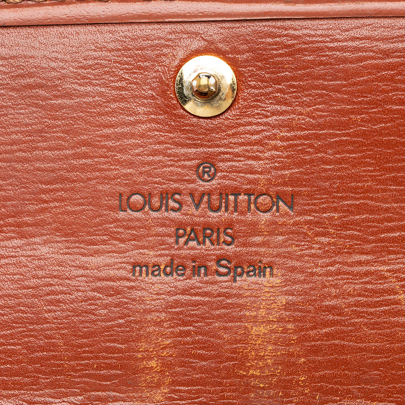 Louis Vuitton Monogram Vernis Sarah Wallet - FINAL SALE (SHF-19019) – LuxeDH