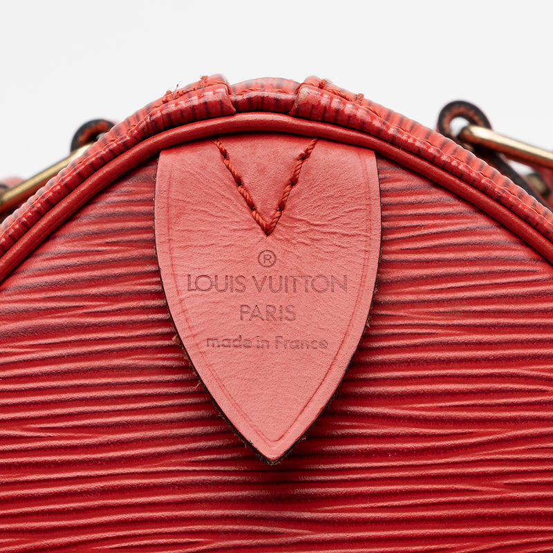 Louis Vuitton Vintage Epi Leather Speedy 25 Satchel (SHF-16866