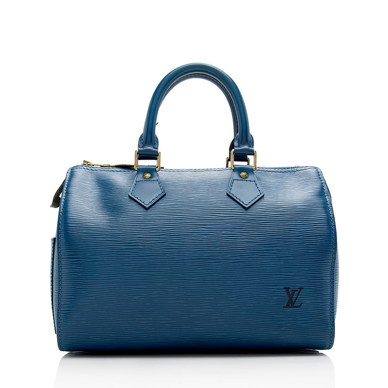 Louis Vuitton Vintage - Epi Speedy 25 Bag - Blue - Leather Handbag