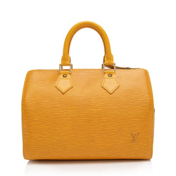 Louis Vuitton Vintage Louis Vuitton Speedy 25 Yellow Epi Leather