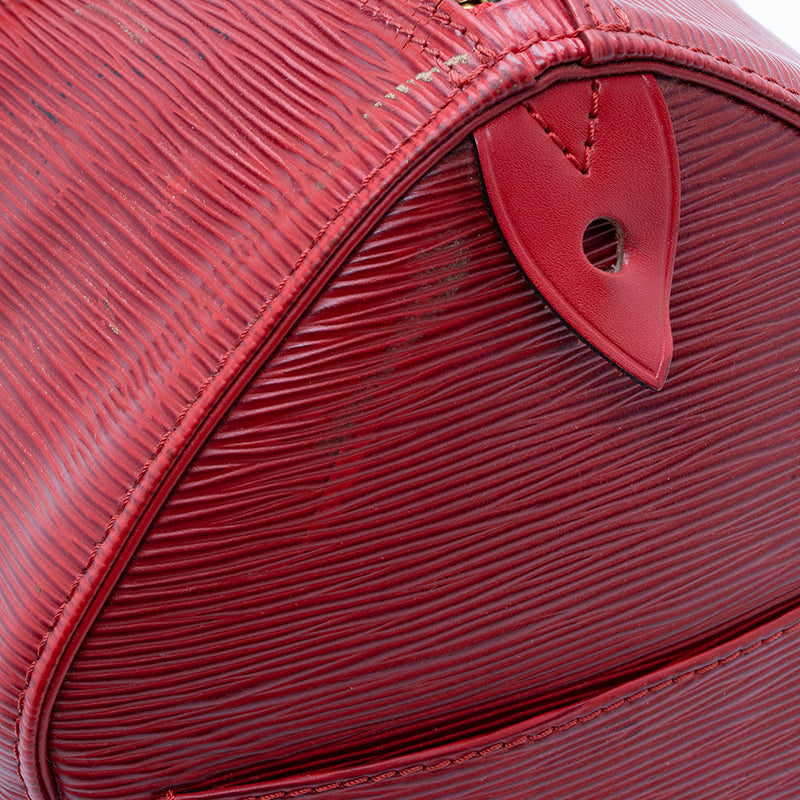 Louis Vuitton Vintage Epi Leather Speedy 35 Satchel - FINAL SALE (SHF- –  LuxeDH