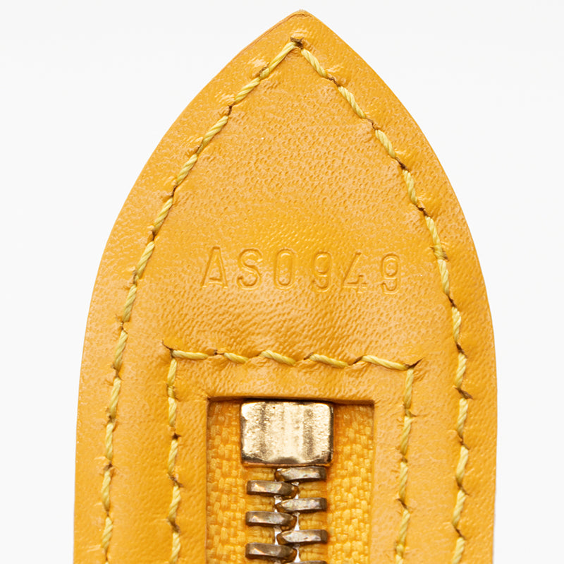 Authentic Louis Vuitton Epi Saint Jacques Hand Bag Brown M52273 LV J6160