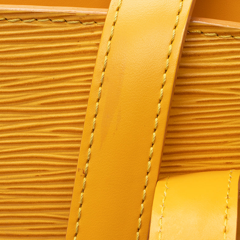 Louis Vuitton Vintage Louis Vuitton Soufflot Yellow Epi leather