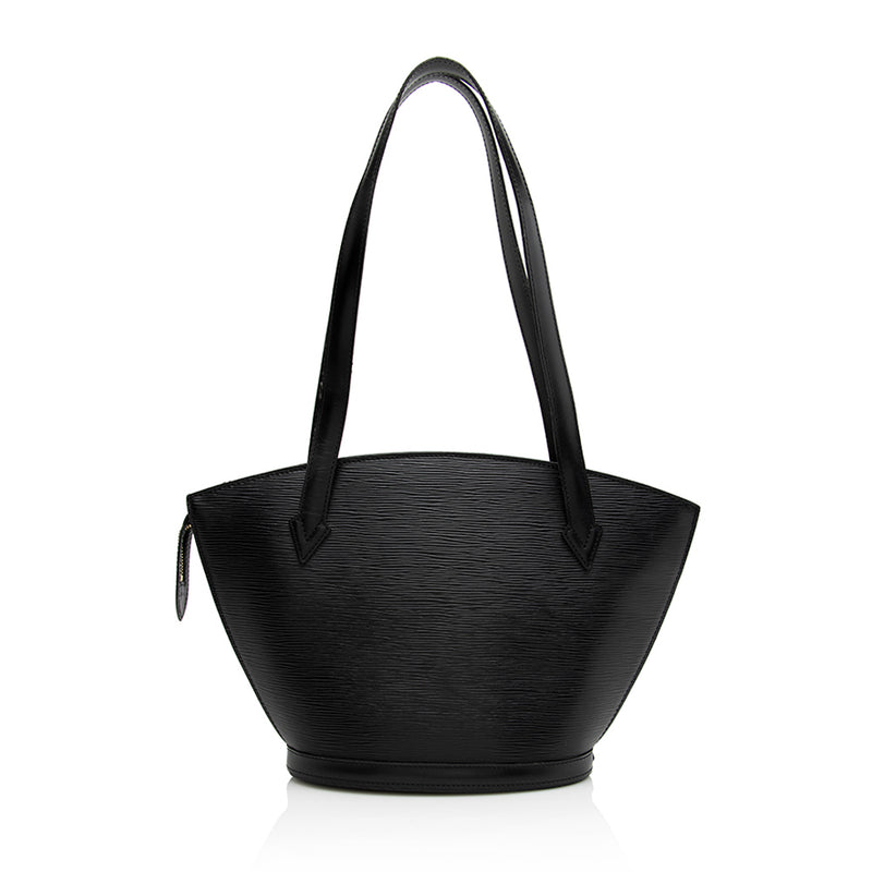 Louis Vuitton Vintage Black Epi Leather Saint Jacques PM Bag