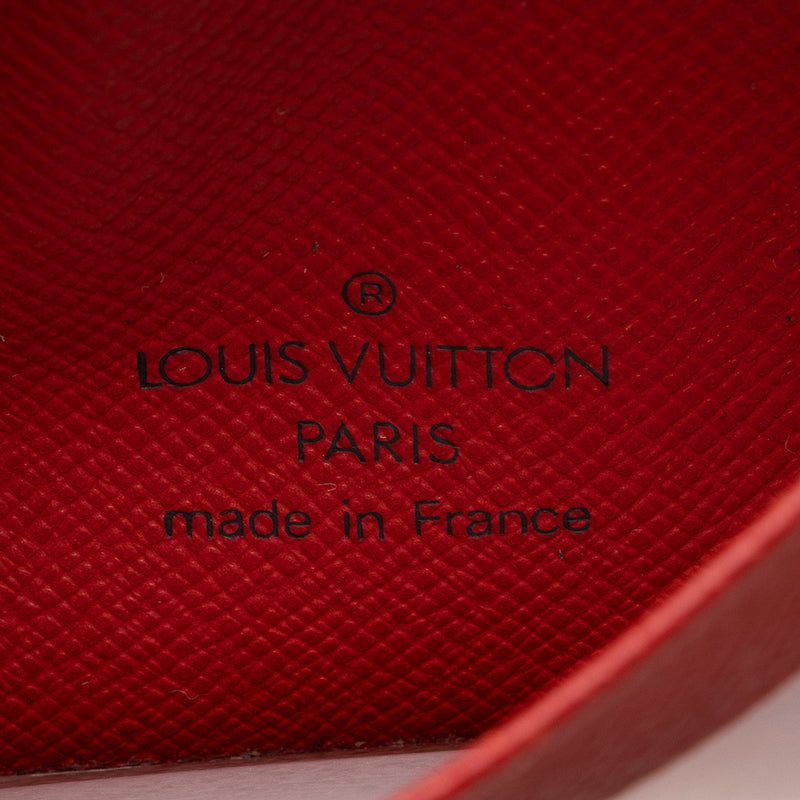 Louis Vuitton Brown Epi Card Holder Porte Cartes Wallet Case 91lvs427 at  1stDibs