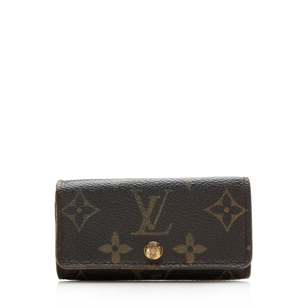 100% authenticity Guaranteed - Louis Vuitton Monogram Vernis 4 Key Cles