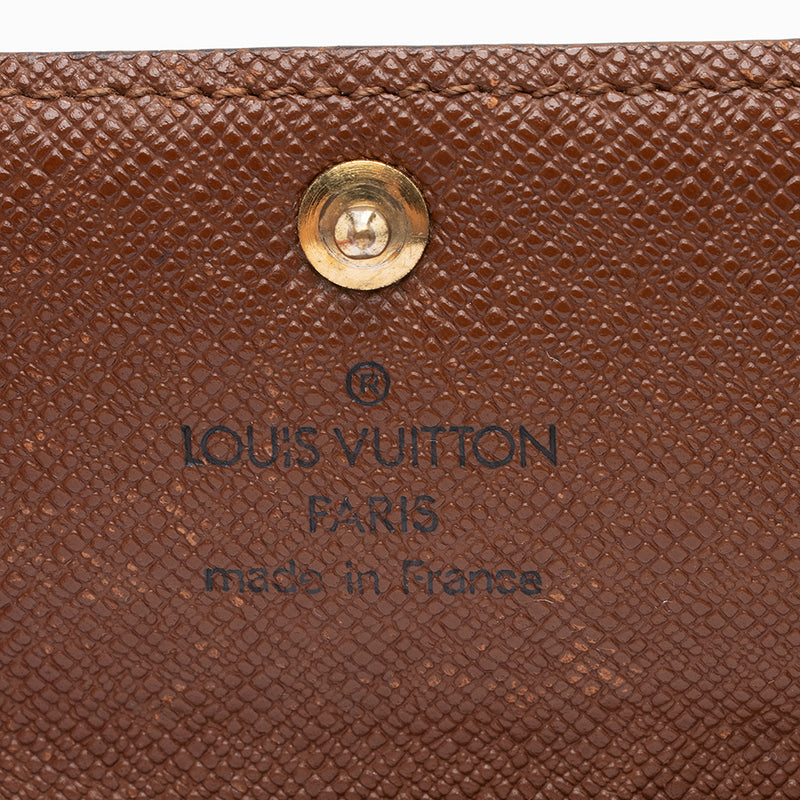 80s Vtg.authentic Louis Vuitton Key Case 4x3 Made in France 