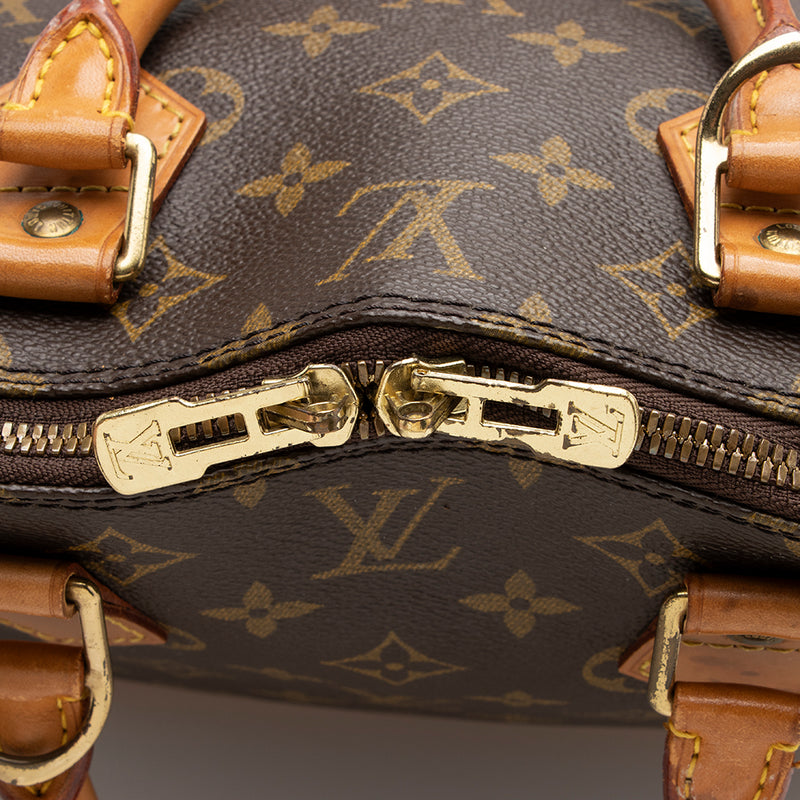 Louis Vuitton Vintage Monogram Canvas Alma PM Satchel (SHF-15957) – LuxeDH