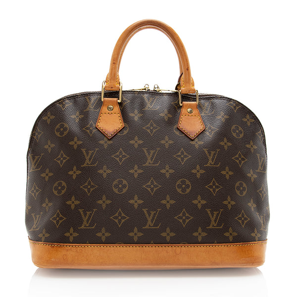 Louis Vuitton Vintage Monogram Canvas Alma PM Satchel (SHF-18559)