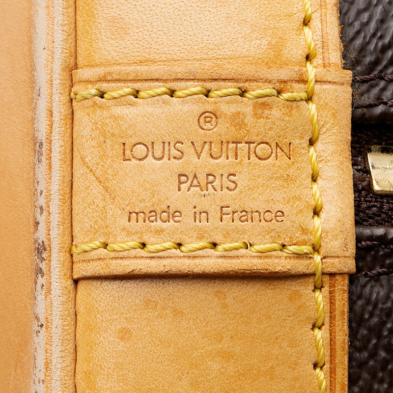 Louis Vuitton Vintage Monogram Canvas Alma PM Satchel - FINAL SALE (SH –  LuxeDH