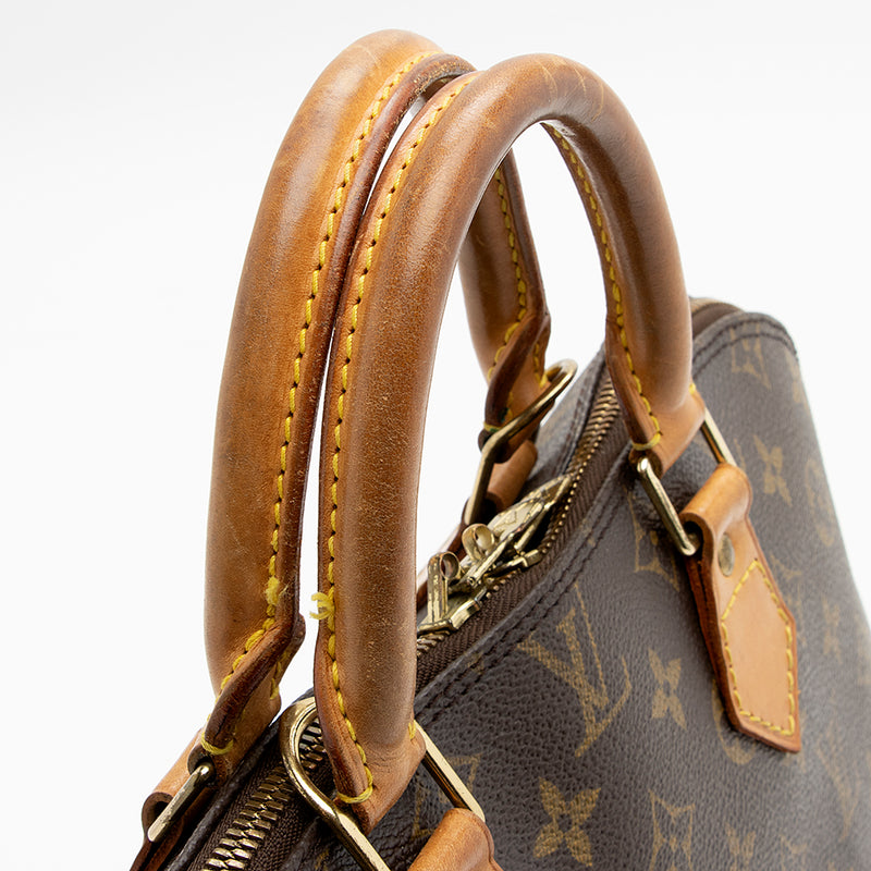 Louis Vuitton Vintage Monogram Canvas Alma PM Satchel (SHF-21417