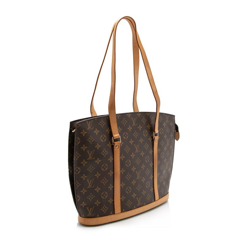 Louis Vuitton Babylone Brown Canvas Shoulder Bag (Pre-Owned)