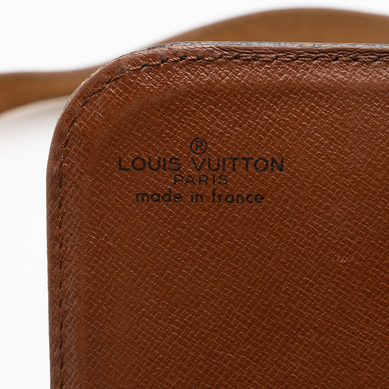 Authentic classic LOUIS VUITTON Monogram Canvas Cartouchiere MM Shoulder Bag