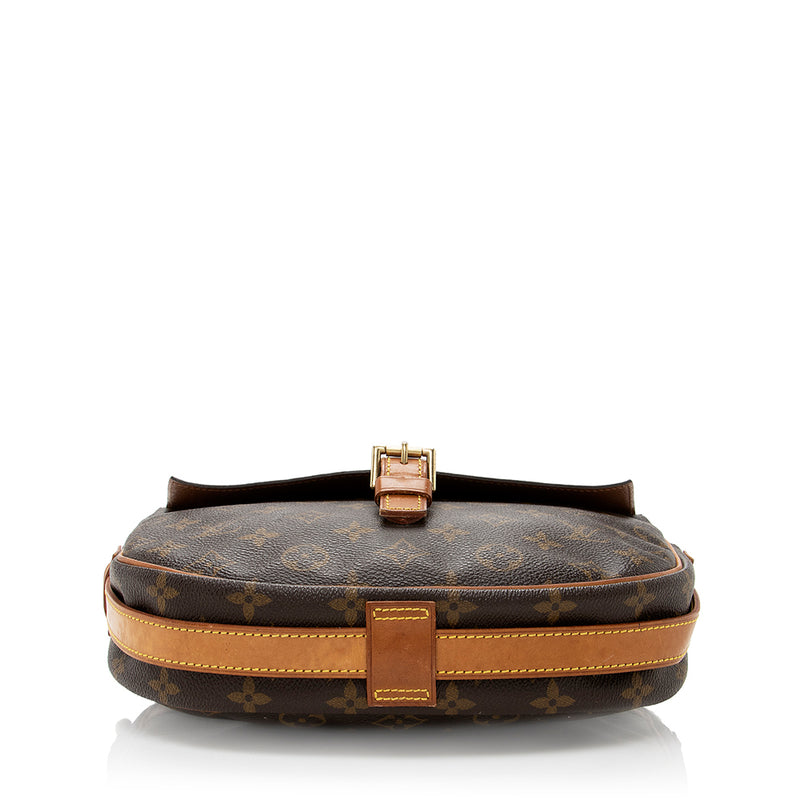Auth Louis Vuitton Monogram JEUNE FILLE MM Pocket JUNK Shoulder bag  0K180050n"