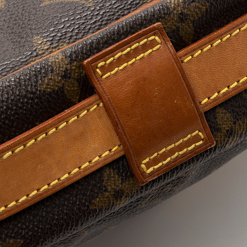 Auth Louis Vuitton Monogram JEUNE FILLE MM Pocket JUNK Shoulder bag  0K180050n"