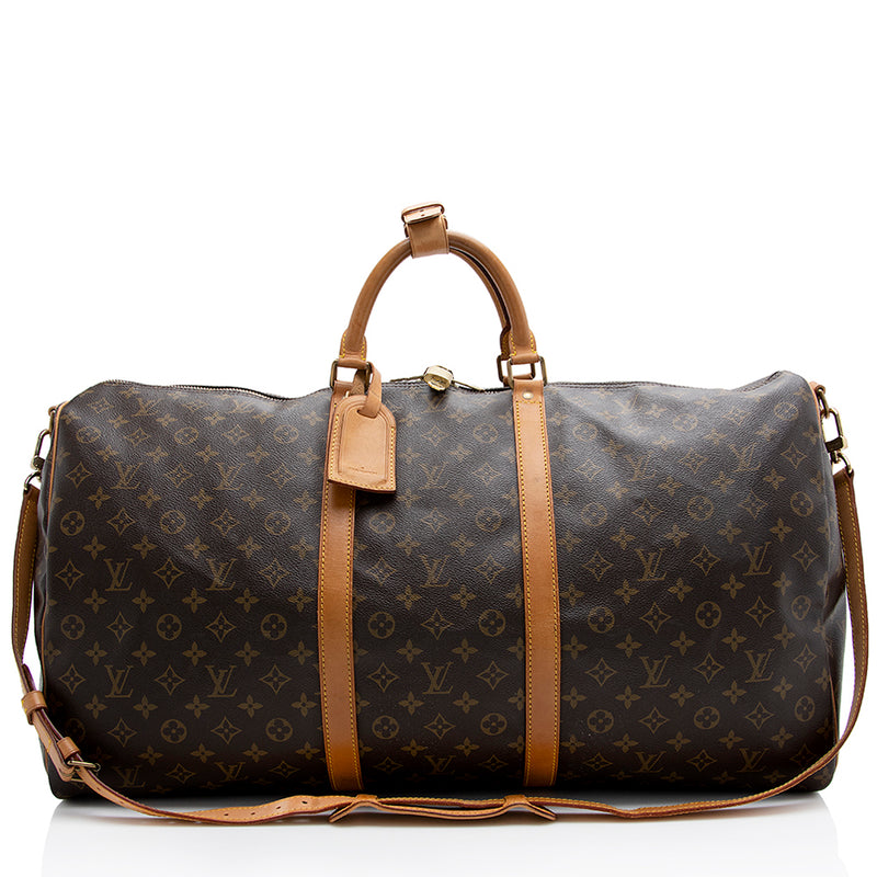 LOUIS VUITTON Monogram Keepall 60 Bandouliere – The Luxury Lady