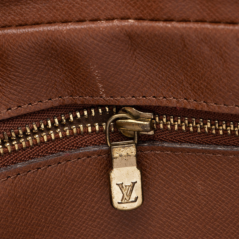 Louis Vuitton - Authenticated Marly Dragonne Clutch Bag - Cloth Brown for Women, Good Condition